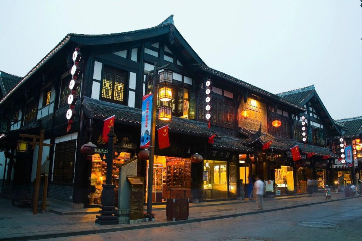 Sam Cozy Hotel Chengdu Exterior foto